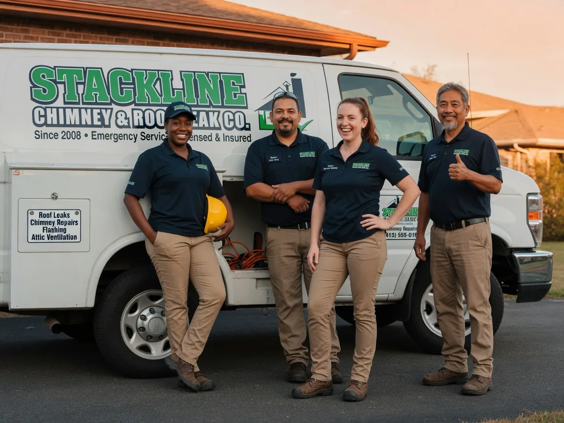 Chimney flashing repair company in Lakewood, OH
